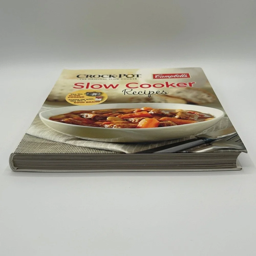 Crock-Pot Campbell's Slow Cooker Recipes Hardcover Cookbook 150+ Recipes Comfort